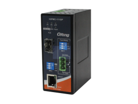 ORING Din-Rail Ethernet Media Converter