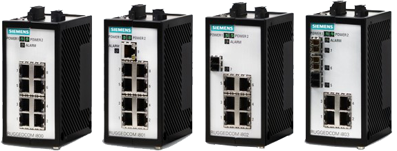 Ruggedcom Layer3 managed ethernet switch