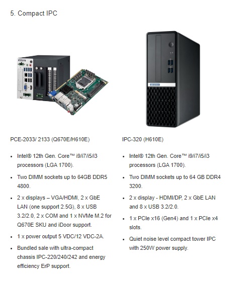 Compact IPC