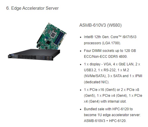 Edge Accelerator Server