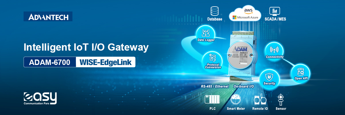 IoT I/O Gateways: ADAM-6700 WISE-EdgeLink